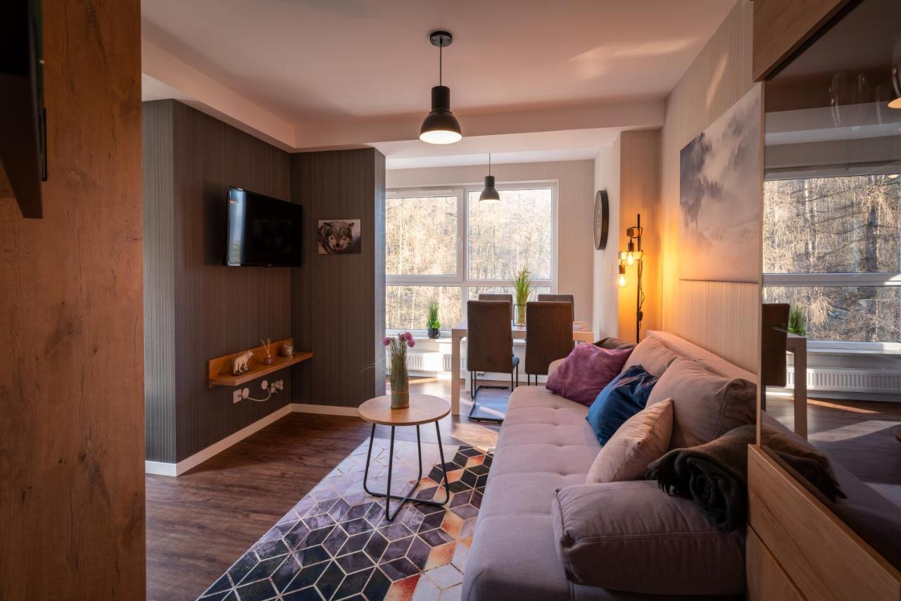 Apartament Kurort Kozubnik Wilcza Wataha Porąbka Exteriör bild