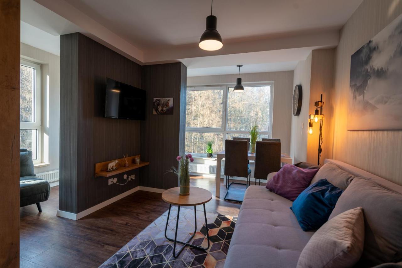 Apartament Kurort Kozubnik Wilcza Wataha Porąbka Exteriör bild